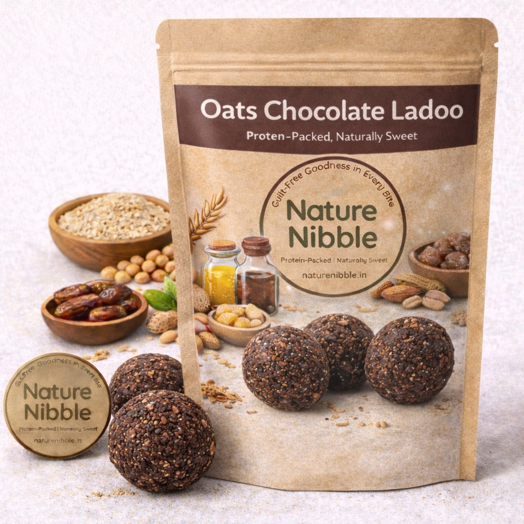 Oats Chocolate Ladoo