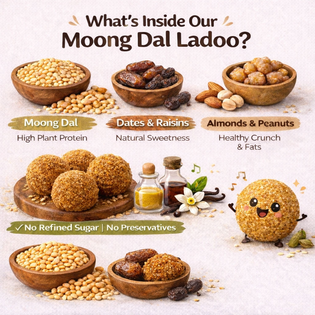 Moong Dal Ladoo