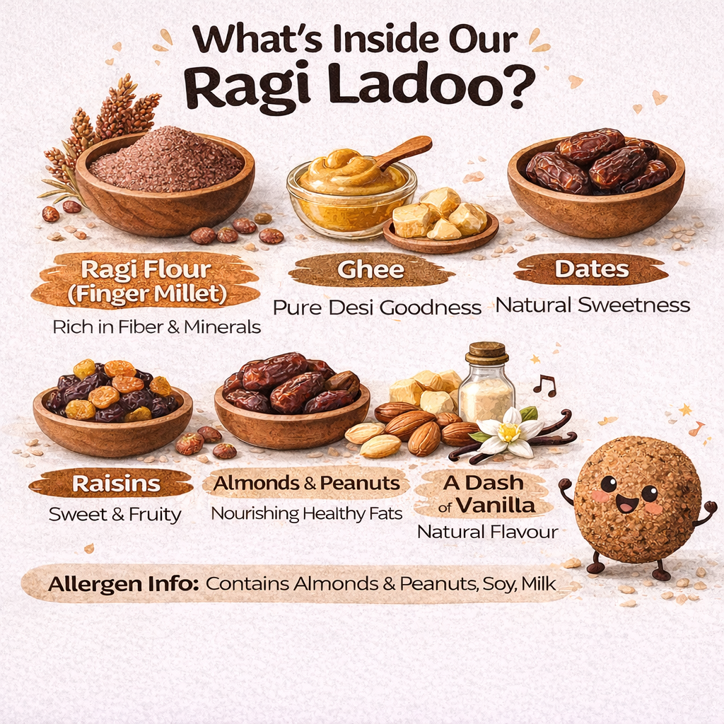 Nature Nibble Ragi Ladoo