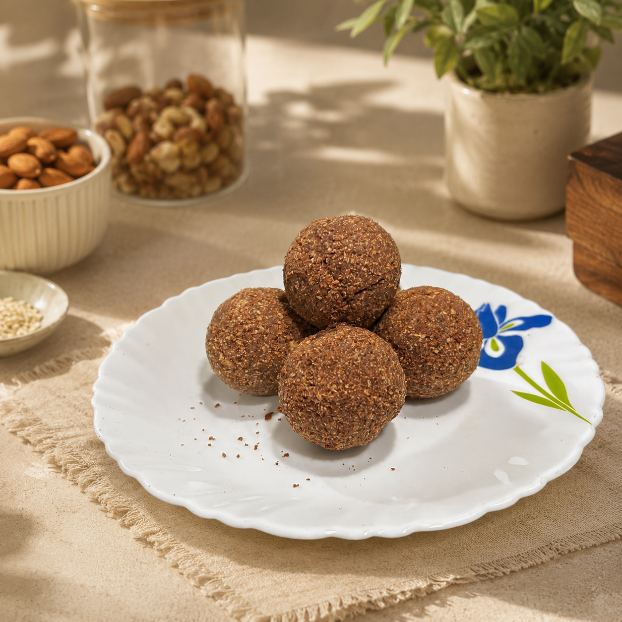 Nature Nibble Oats Chocolate Laddu