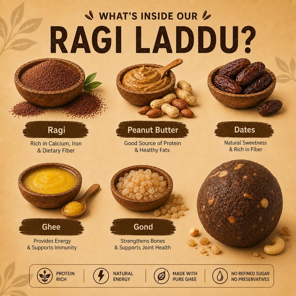 Nature Nibble Ragi Laddu